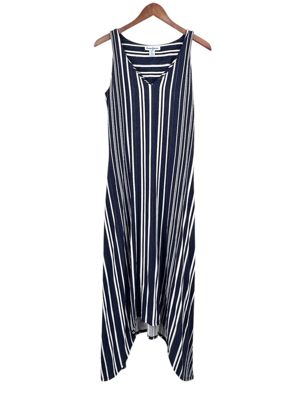 TOMMY BAHAMA Anoche Stripe Maxi Dress Blue